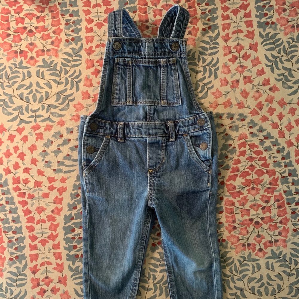 Baby girl denim overalls